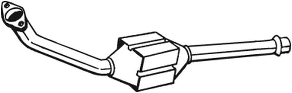 Jälkiasennuskatalysaattori BOSAL 099-315