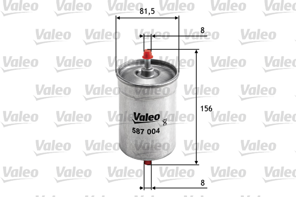 Polttoainesuodatin VALEO 587004