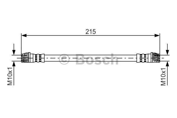 Jarruletku BOSCH 1 987 481 396