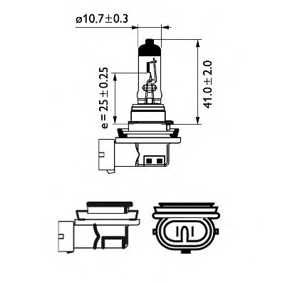 Kaukovalopolttimo PHILIPS 12360C1