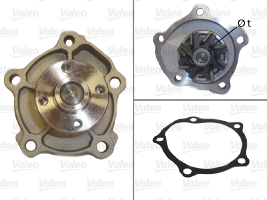 Vesipumppu VALEO 506975