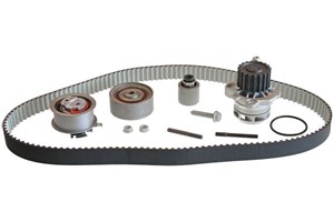 Vesipumppu + jakohihnasarja, AUDI,CHRYSLER,DODGE,JEEP,MITSUBISHI,SEAT,SKODA,VW