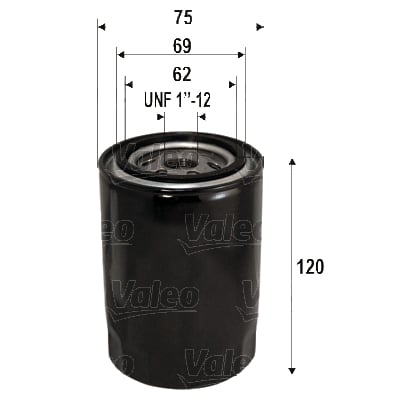 Öljynsuodatin VALEO 586103