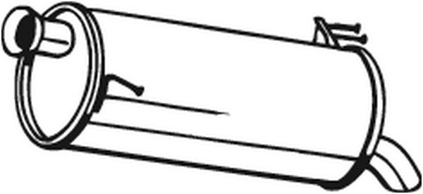 Takaäänenvaimentaja BOSAL 165-037