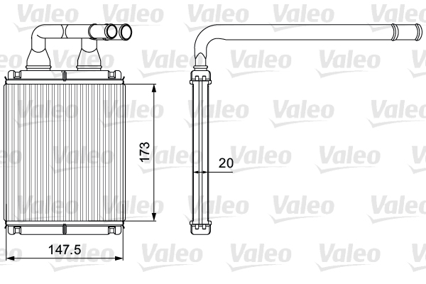 Lämmityslaitteen kenno VALEO 811540