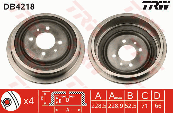 Jarrurumpu TRW DB4218