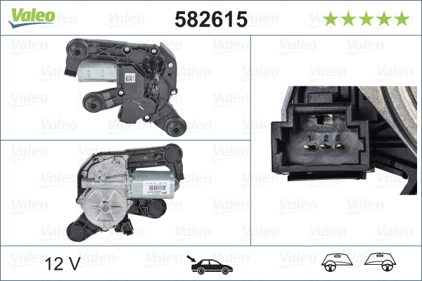 Wiper Motor VALEO 582615