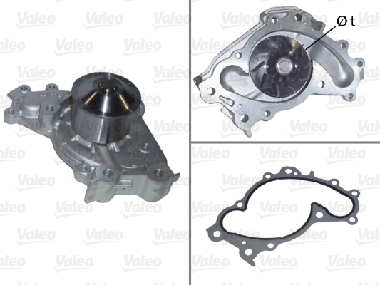 Vesipumppu VALEO 506618