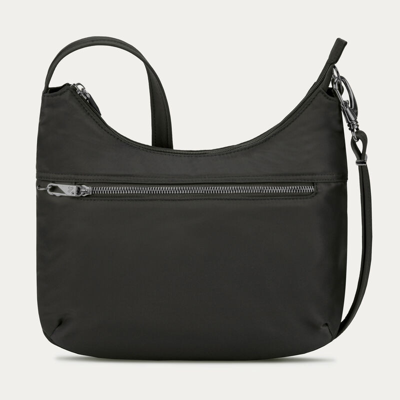 Travelon Anti-Theft Tailored Hobo turvaolkalaukku, Onyx