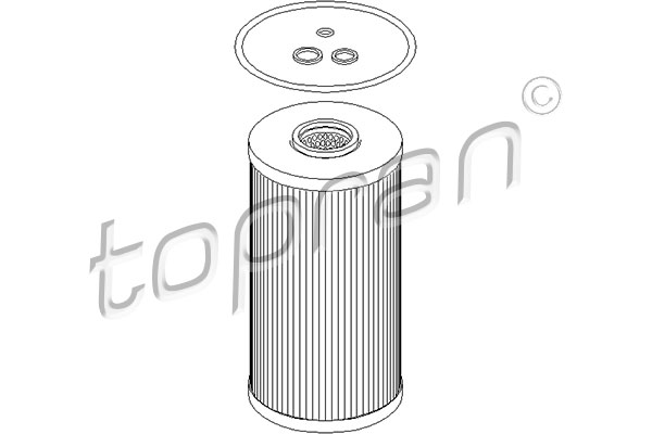 Öljynsuodatin TOPRAN 205 592
