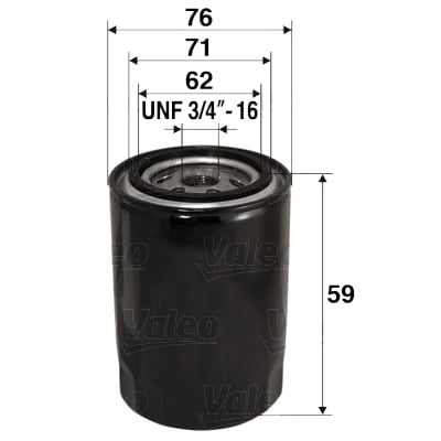 Öljynsuodatin VALEO 586065