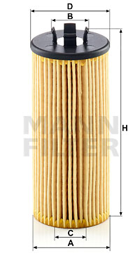 Öljynsuodatin MANN-FILTER HU 6015 z KIT