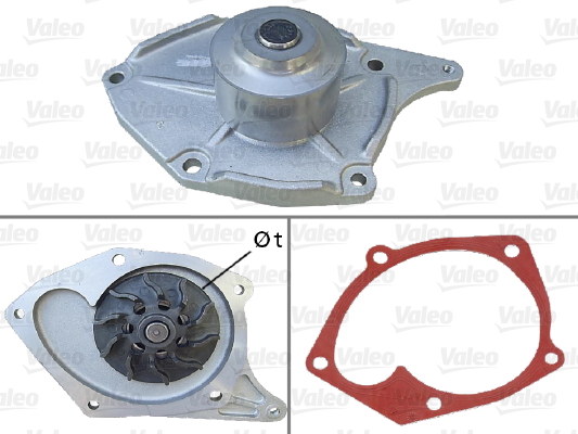 Vesipumppu VALEO 506674