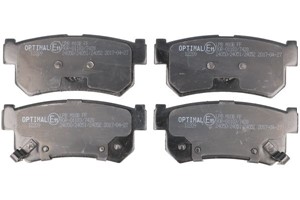 Jarrupalasarja, levyjarru, Takana, DAEWOO,HYUNDAI,SSANGYONG, 48413-05100, 48413-05102, 48413-08050, 48413-08051, 48413-090A0, 48413-090A