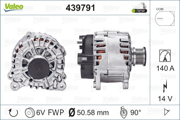 Laturi VALEO 439791