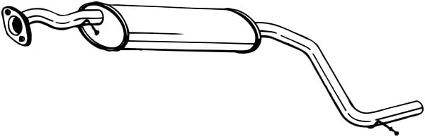Keskipönttö BOSAL 283-569