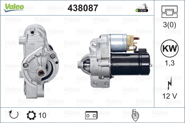 Startteri VALEO 438087