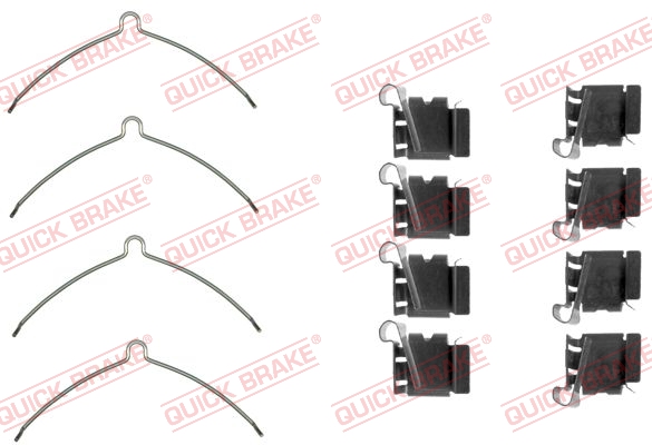 Tarvikesarja, jarrupala QUICK BRAKE 109-1622