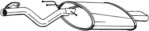 Takaäänenvaimentaja BOSAL 247-137