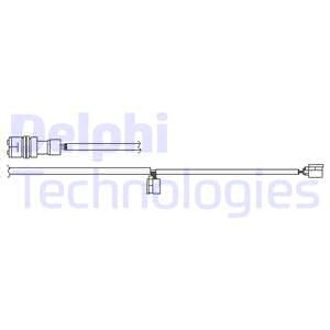 Jarrupalan kulumisen ilmaisin DELPHI LZ0263
