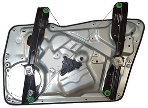 Lasinnostin, Eteen, oikea, VW TIGUAN, 5N0 837 462