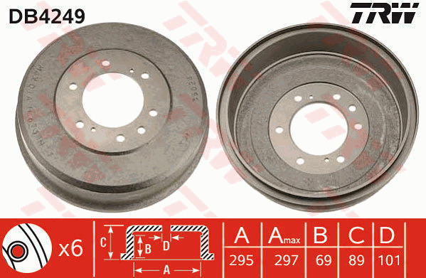 Jarrurumpu TRW DB4249