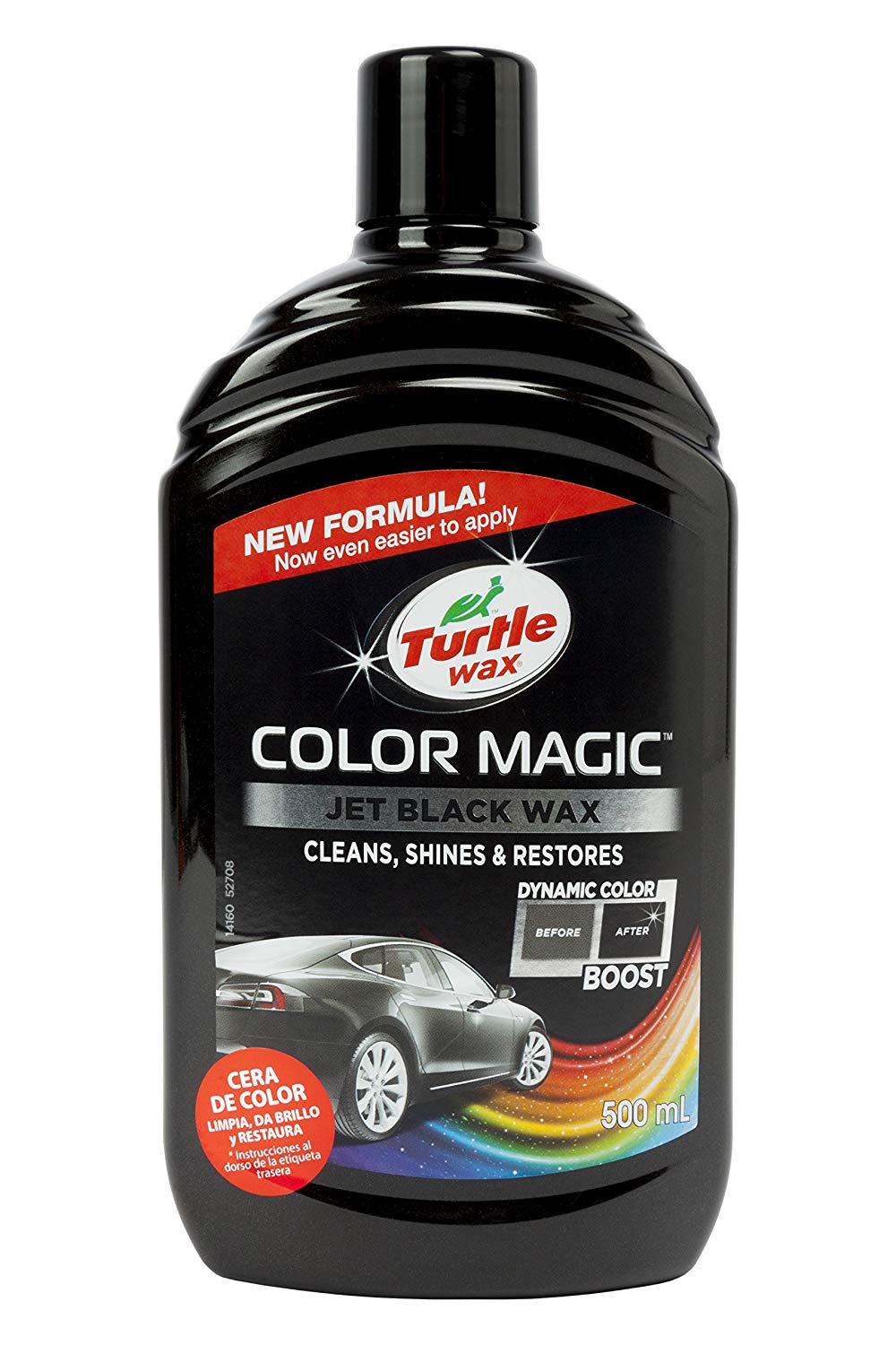 Kiillotus TURTLE WAX COLOR MAGIC BLACK WAX