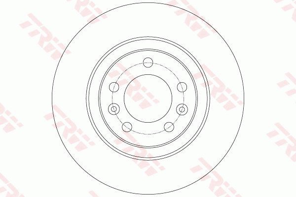 Jarrulevy TRW DF6134