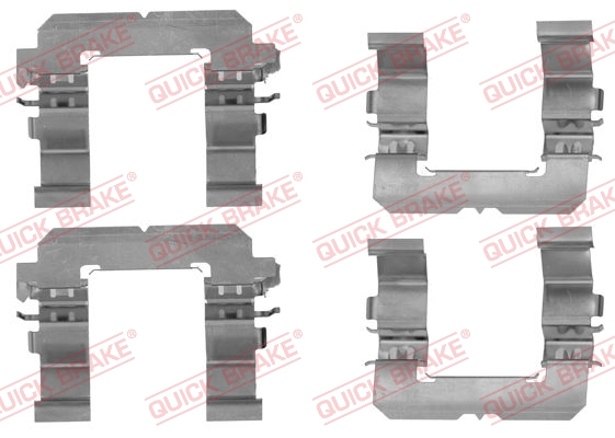 Tarvikesarja, jarrupala QUICK BRAKE 109-1756