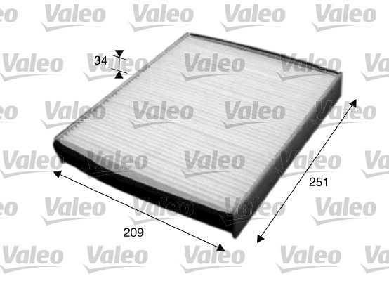 Raitisilmasuodatin VALEO 715627