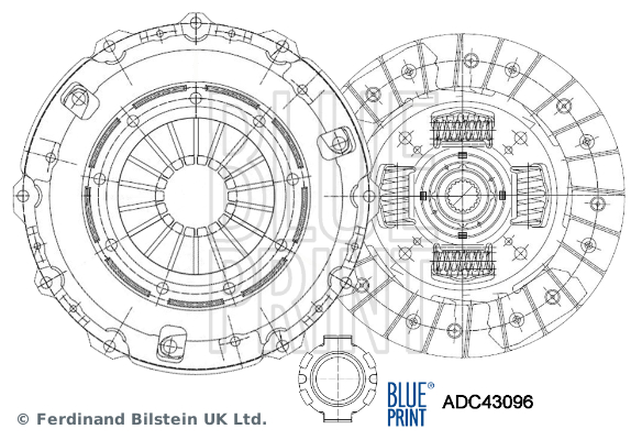 Kytkinpaketti BLUE PRINT ADC43096