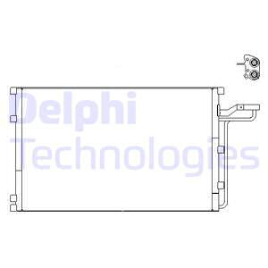 Lauhdutin, ilmastointilaite DELPHI TSP0225659