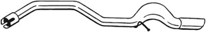 Pakoputki, Takana, MERCEDES-BENZ A-KLASS [W169], 1694901521