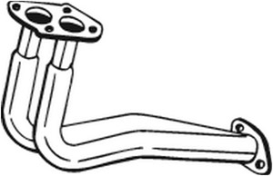 Pakoputki, Edessä, OPEL,VAUXHALL, 858065, 90500562