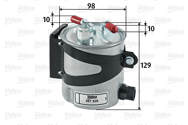 Polttoainesuodatin VALEO 587528