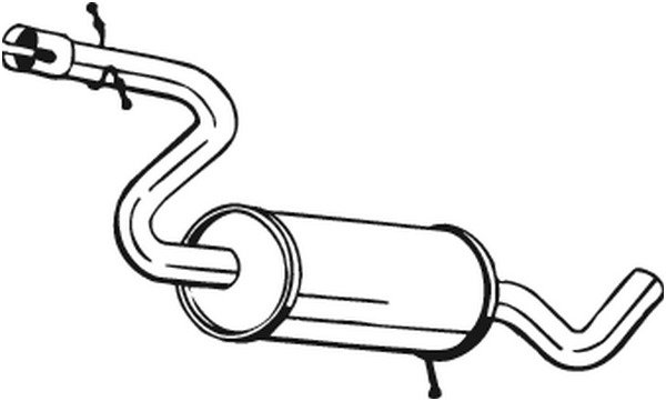 Keskipönttö BOSAL 227-045