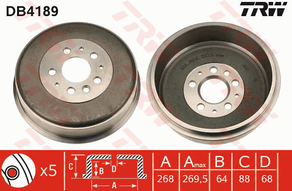 Jarrurumpu TRW DB4189