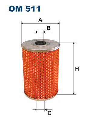 Öljynsuodatin FILTRON OM 511