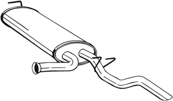Takaäänenvaimentaja BOSAL 279-911