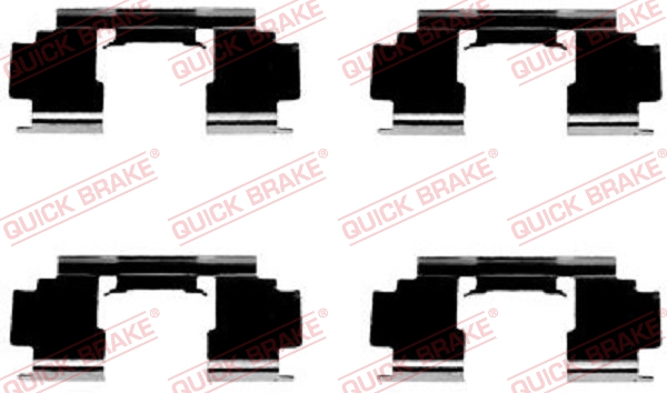 Tarvikesarja, jarrupala QUICK BRAKE 109-1276