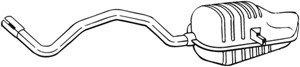 Takaäänenvaimentaja, RENAULT MEGANE II, MEGANE Coupé-Cabriolet II, MEGANE Kombi II, MEGANE Sedan II, SCÉNIC II, 8200354234, 8200599347