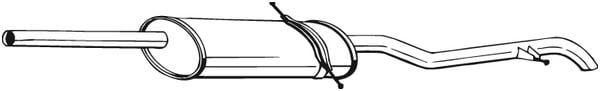 Takaäänenvaimentaja BOSAL 282-061