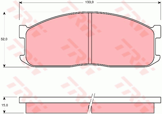 Jarrupalasarja, levyjarru TRW GDB983