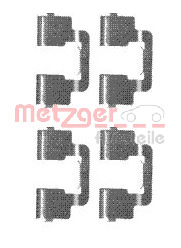 Tarvikesarja, jarrupala METZGER 109-1733
