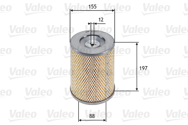 Ilmansuodatin VALEO 585666