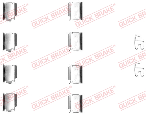 Tarvikesarja, jarrupala QUICK BRAKE 109-1246