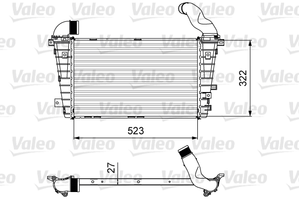 Välijäähdytin VALEO 818615