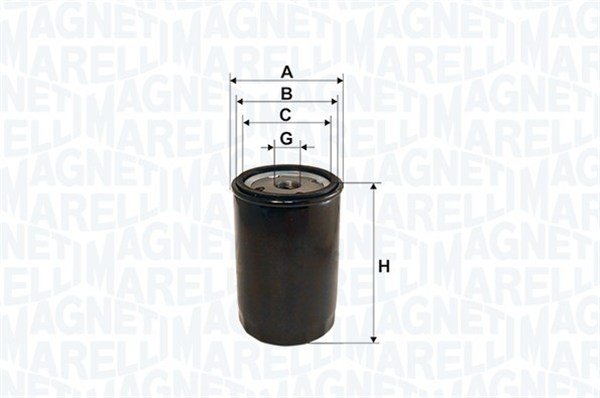 Öljynsuodatin MAGNETI MARELLI 152071758791