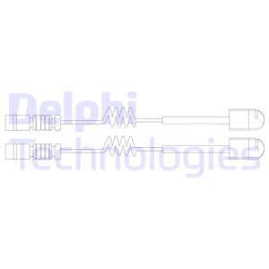 Jarrupalan kulumisen ilmaisin DELPHI LZ0191