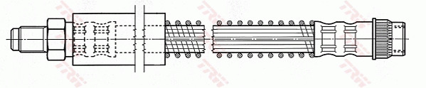 Jarruletku TRW PHB484
